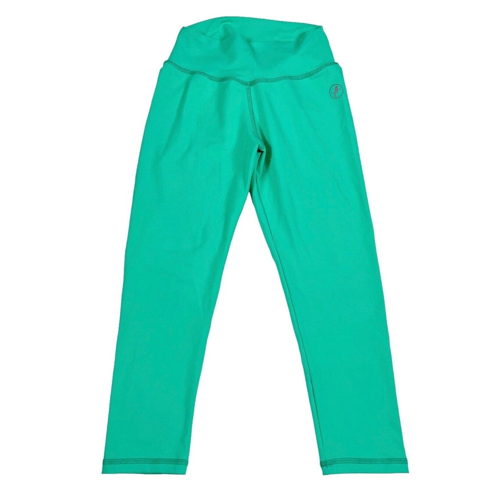 ABS2B Booty Pum Pum Ruched Bum Scrunch Cropped Fitness Leggings Mint Green, S